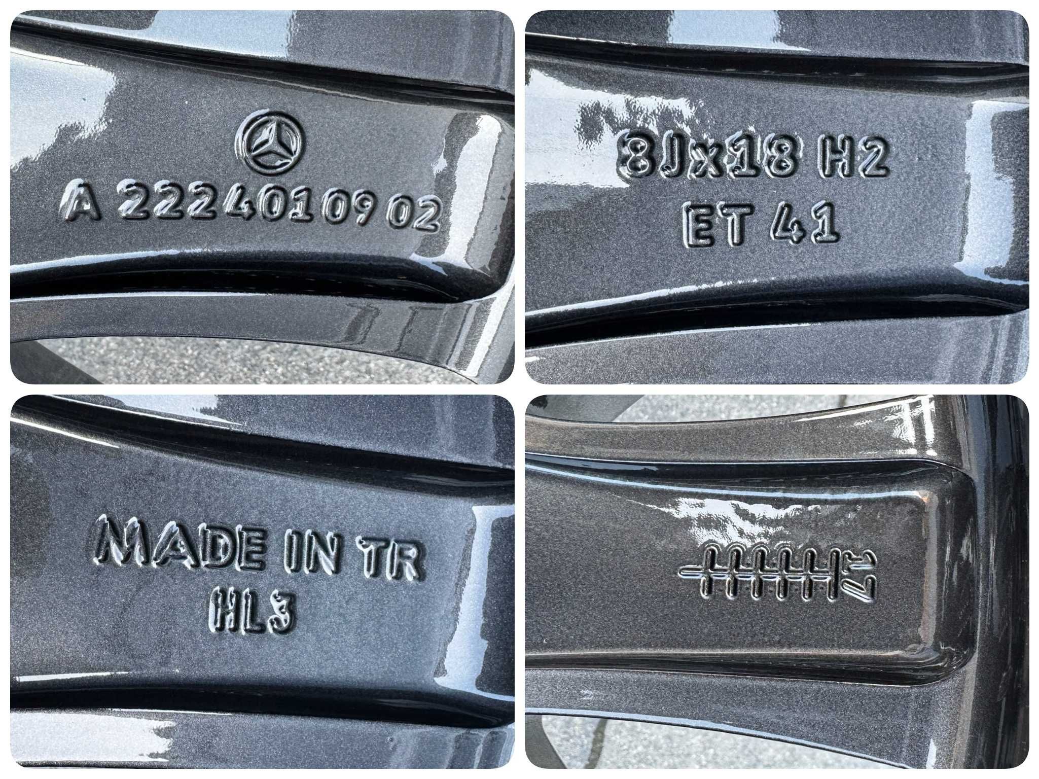 FELGI 18 Mercedes Seat Audi Skoda VW Cupra BMW MG 5x112 8J ET41 #173