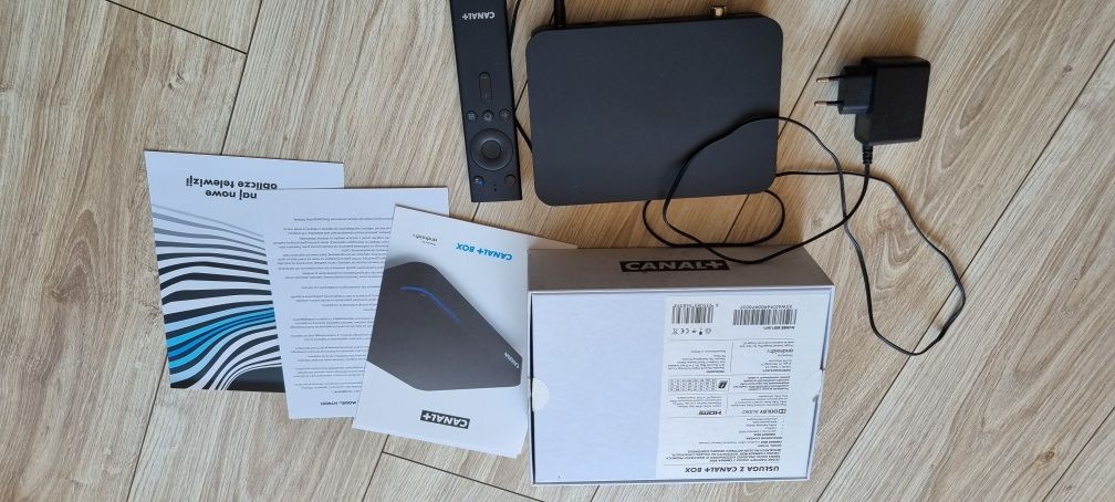 Dekoder Canał Plus 4K Android z DVB-T-2
