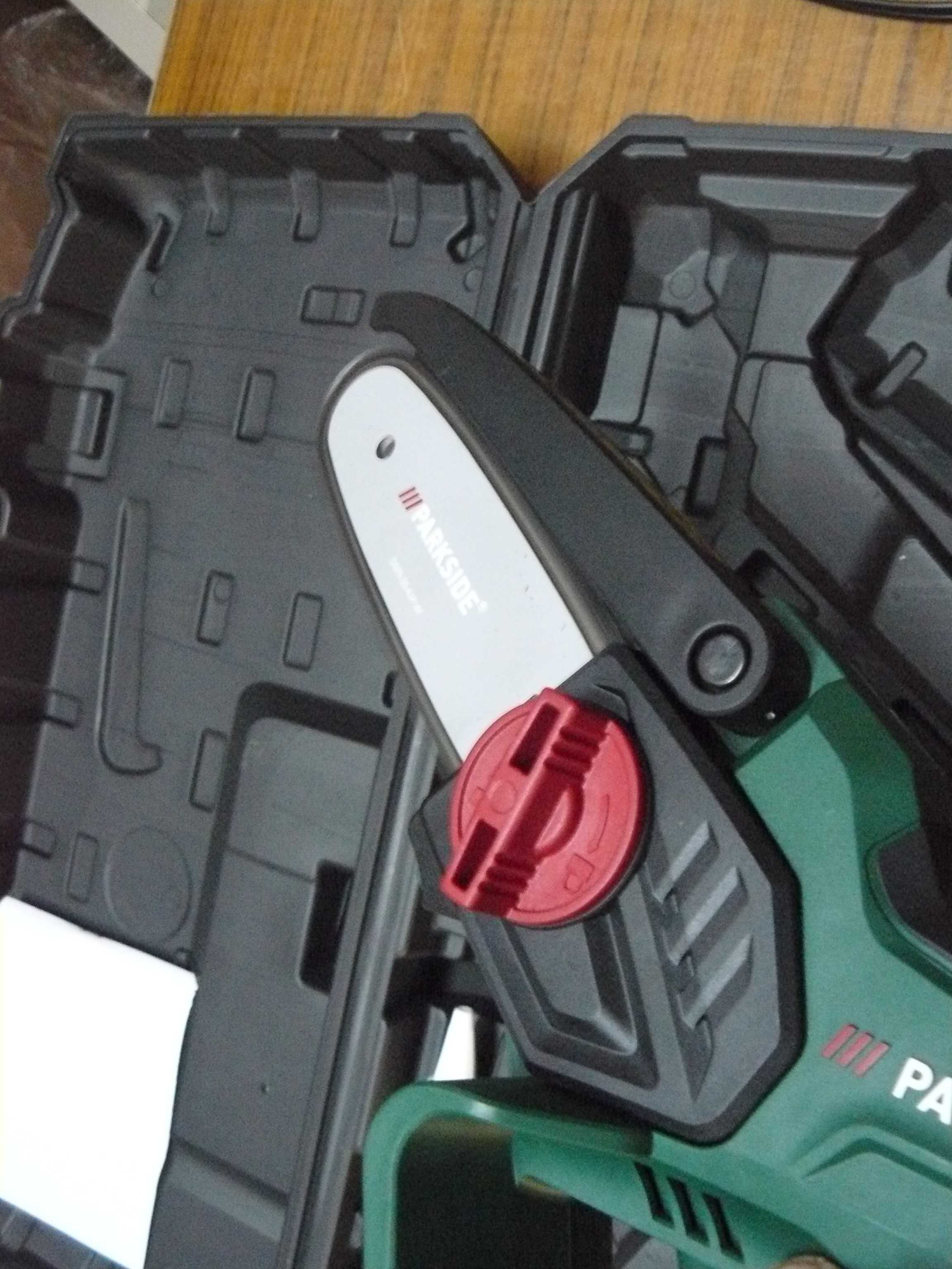 Parkside łańcuchowa pilarka 20V  drzewo sad gałęzie zamienię sprzedam