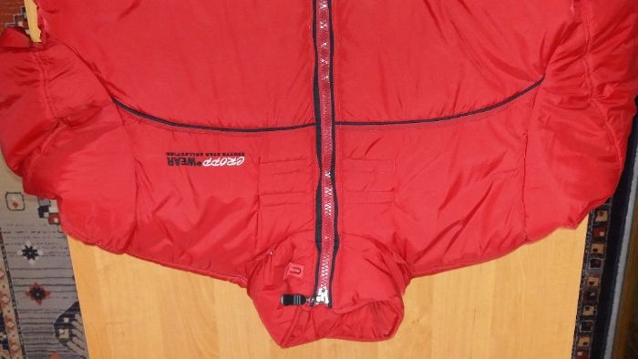Kurtka zimowa Cropp Wear, czerwona, jak nowa, rozmiar L