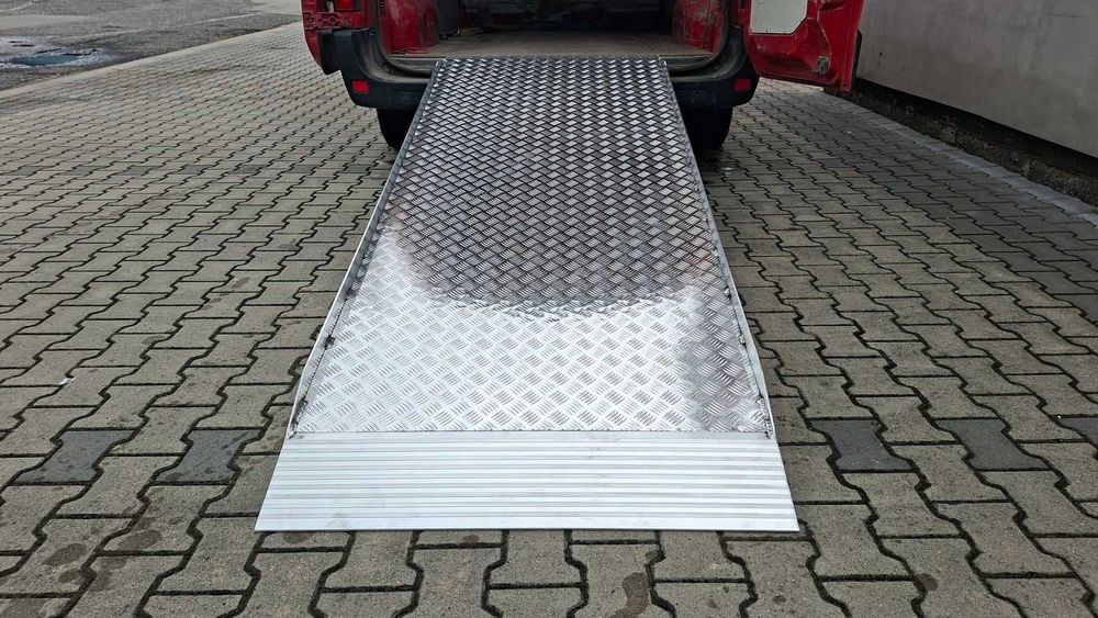 Rampa Aluminiowa 275x100cm RANTY do 800kg Podjazd pod Maszyny Paleciak