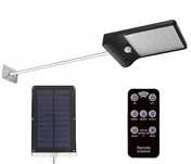 Lampa Solarna Ścienna, Uliczna Pilot Smd Led 450Lm