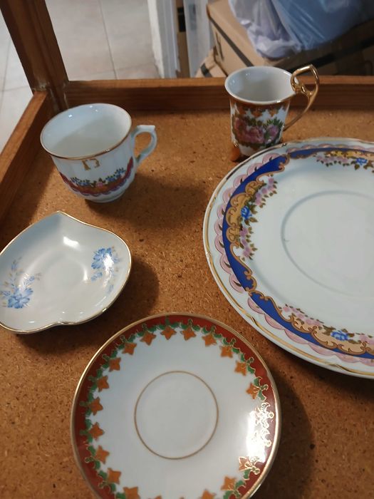 Loiça decorativa Vintage, Limoge e Artval