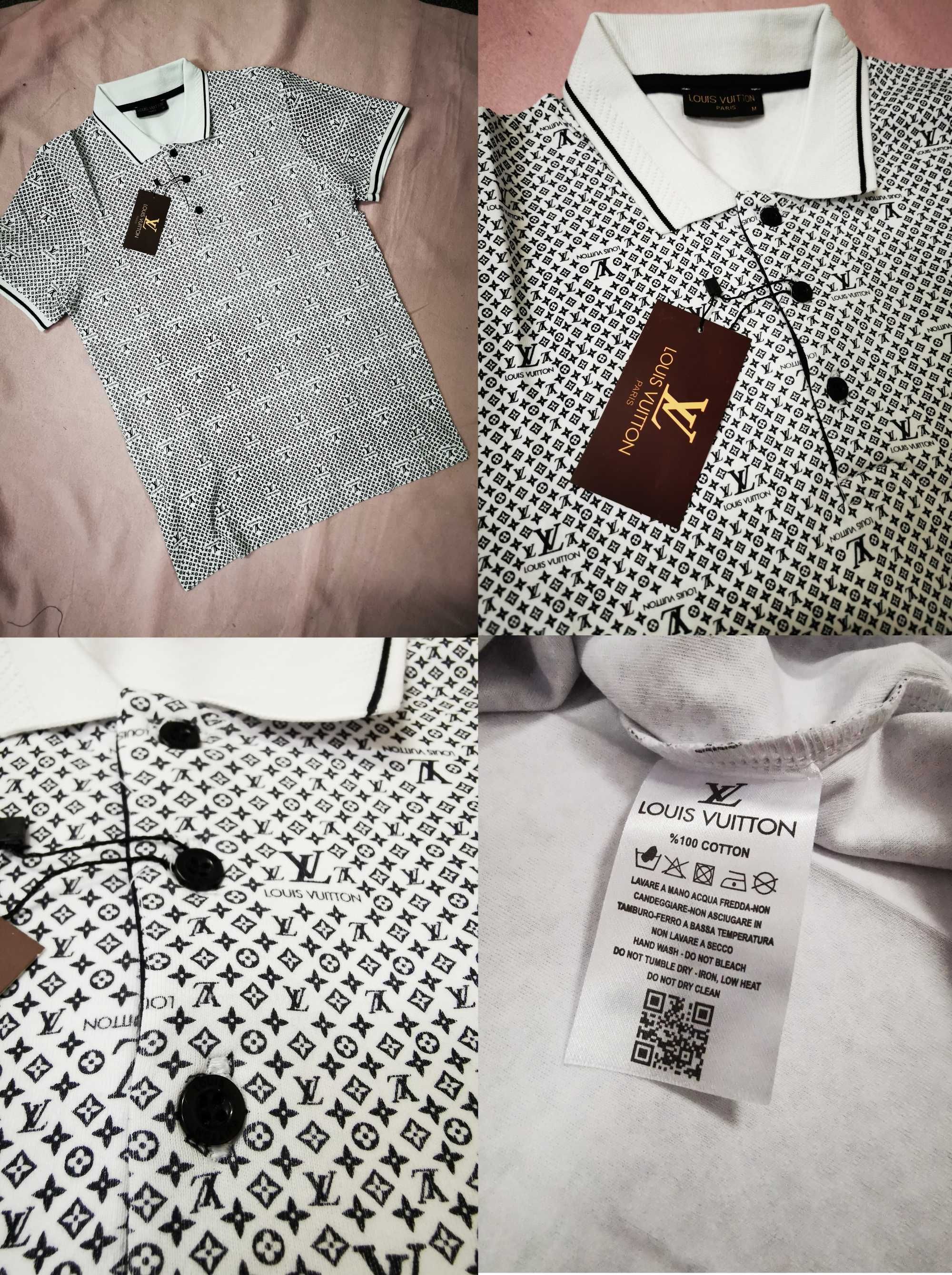 Koszulka polo Louis Vuitton różne kolory M-XXXL nowość logowane