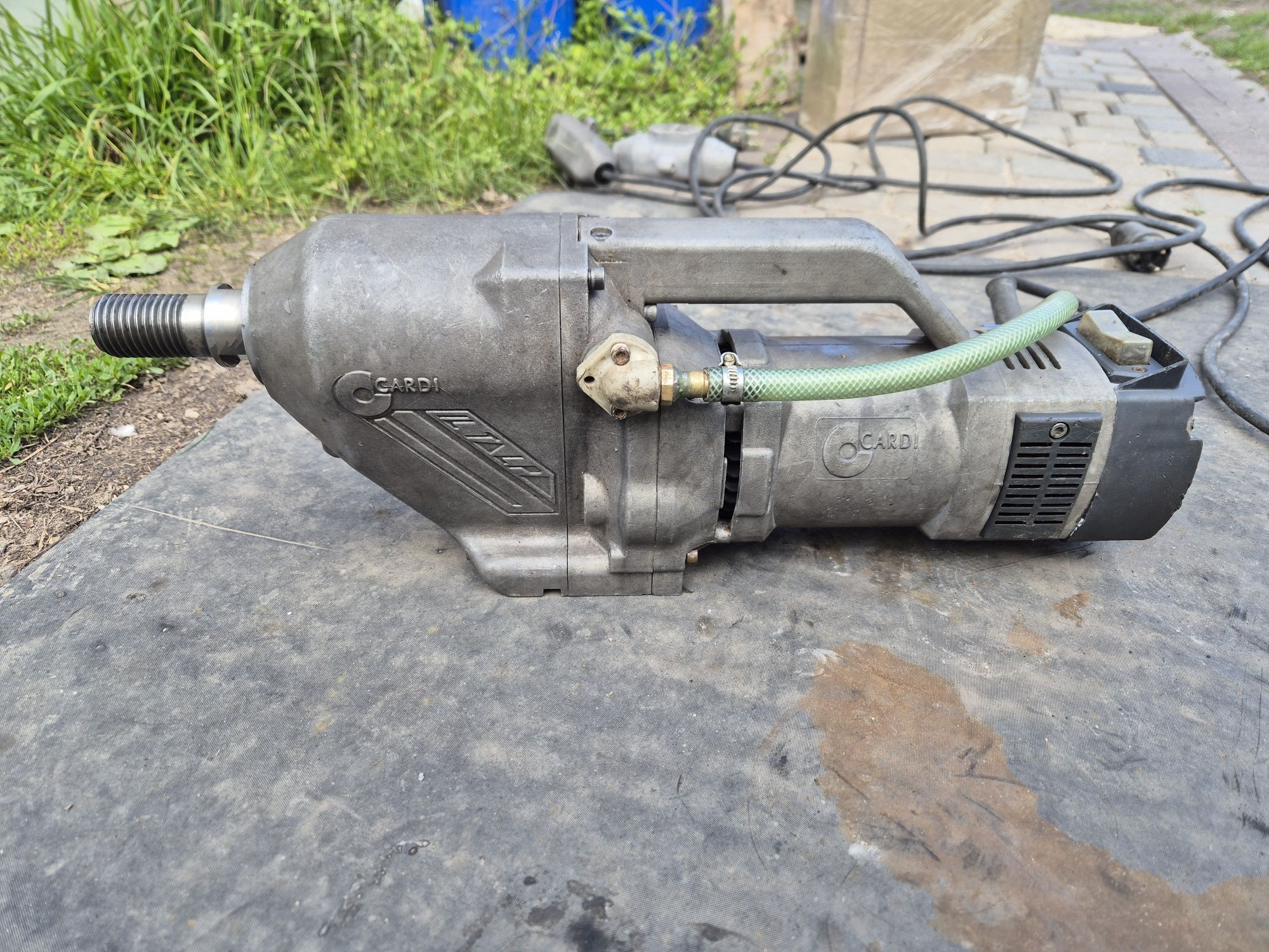 Установка, дрель алмазного буріння cardi t4, t9 не hilti, weka, cedima