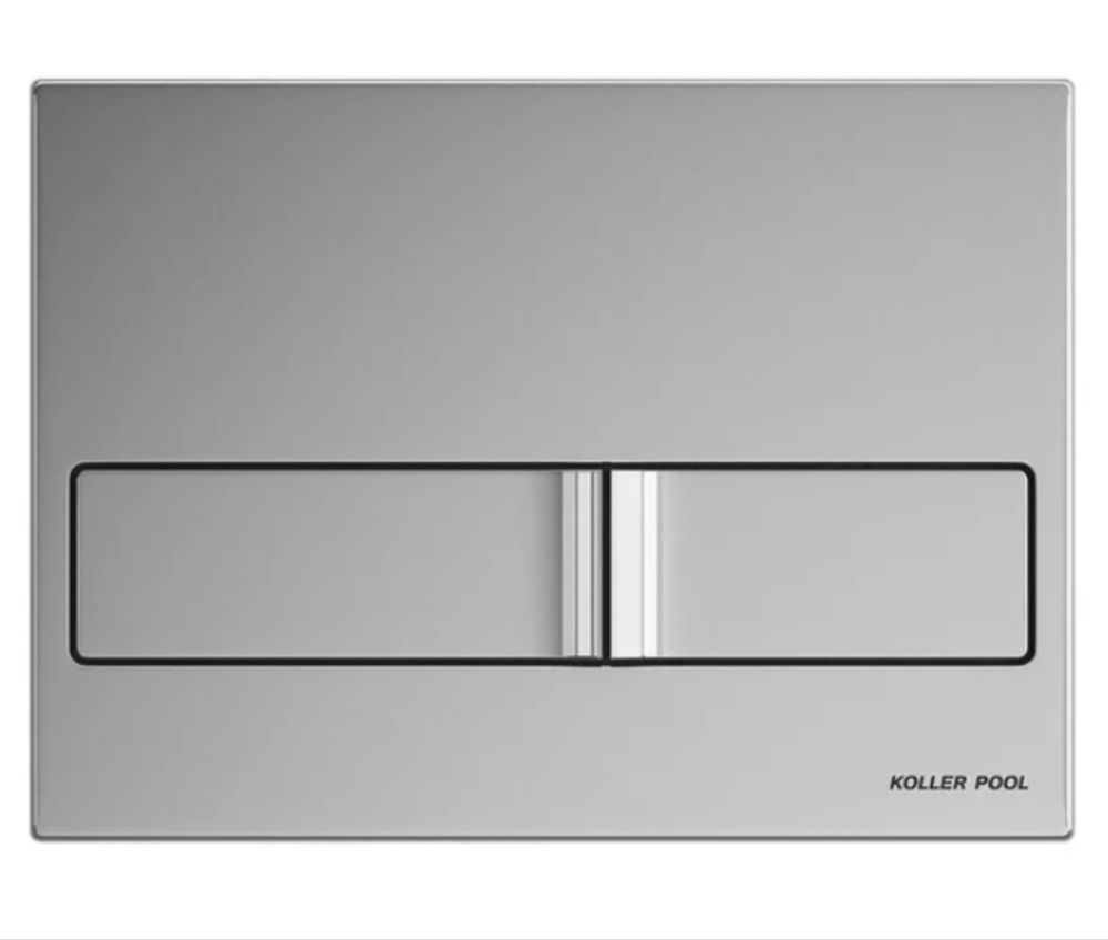 Інсталяція KollerPool клавіша Хром з безобідковим унітазом RIMLESS