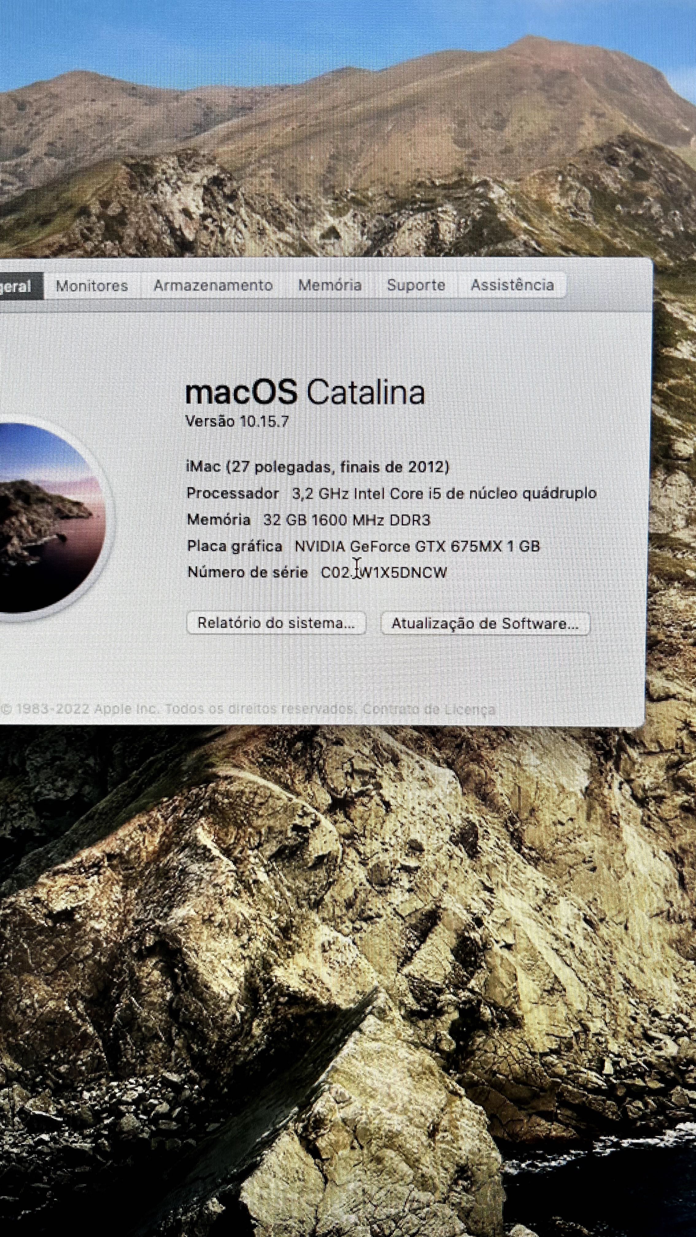 iMac Apple 27 polegadas
