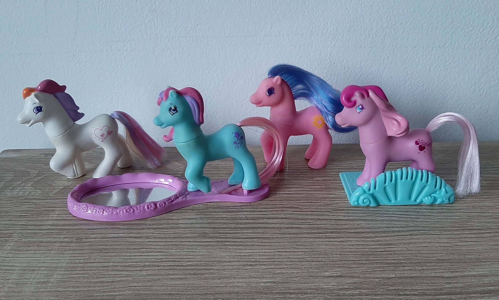 4x Kucyki Mc Donald's 1998 My Little Pony G2 Ivy Light Heart McDonald