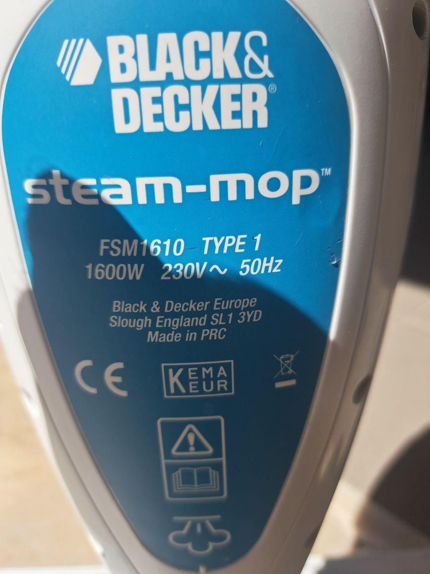 Mopa a Vapor Black Decker