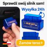 Czytaj błędy silnika sam! Skaner OBD2 ELM327 V2.1 – Czytaj błędy