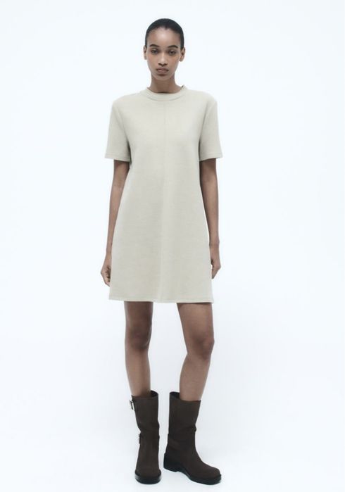 Сукня Zara тепла. Плаття тепле жіноче м‘яке. Розмір S , нове з біркою