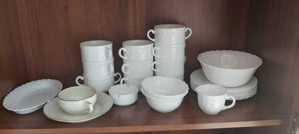 filiżanki kubki zestaw porcelana TRANSPORT GRATIS