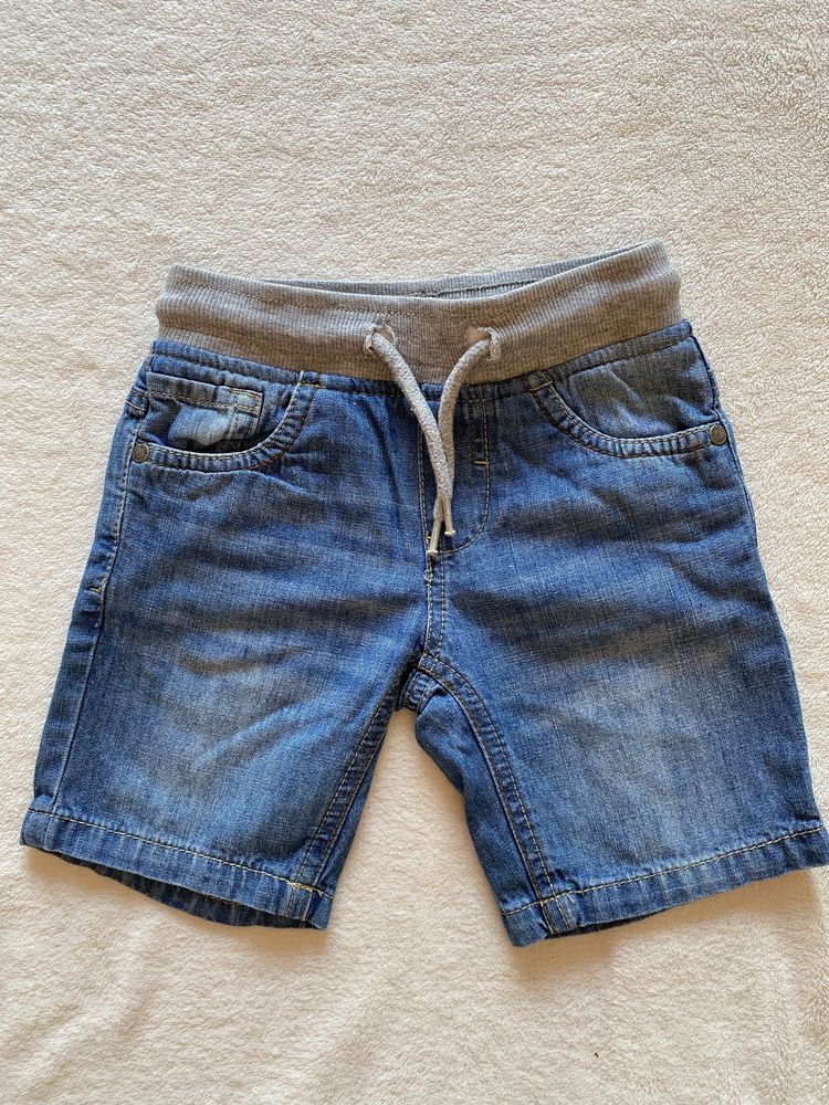 Szorty jeansowe niebieskie Palomino 92cm na chłopca bawełna na gumce