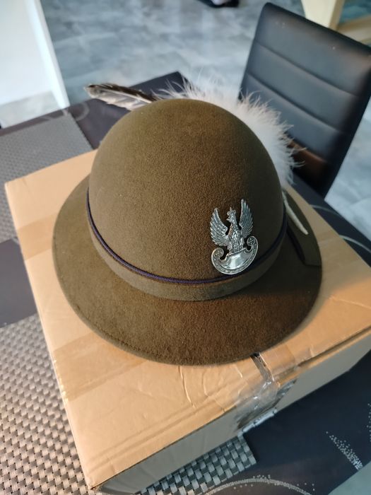 Kapelusz wojskowy podhalański, 417a/mon, nowy, rozmiar 55