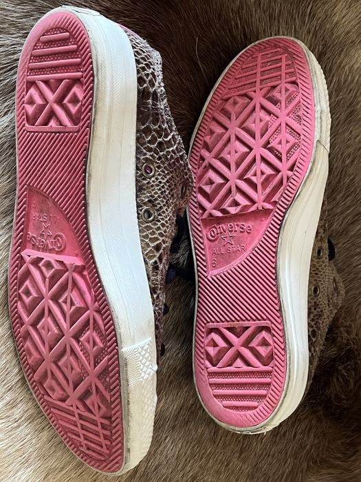 Tenis All Star pele Animal Print