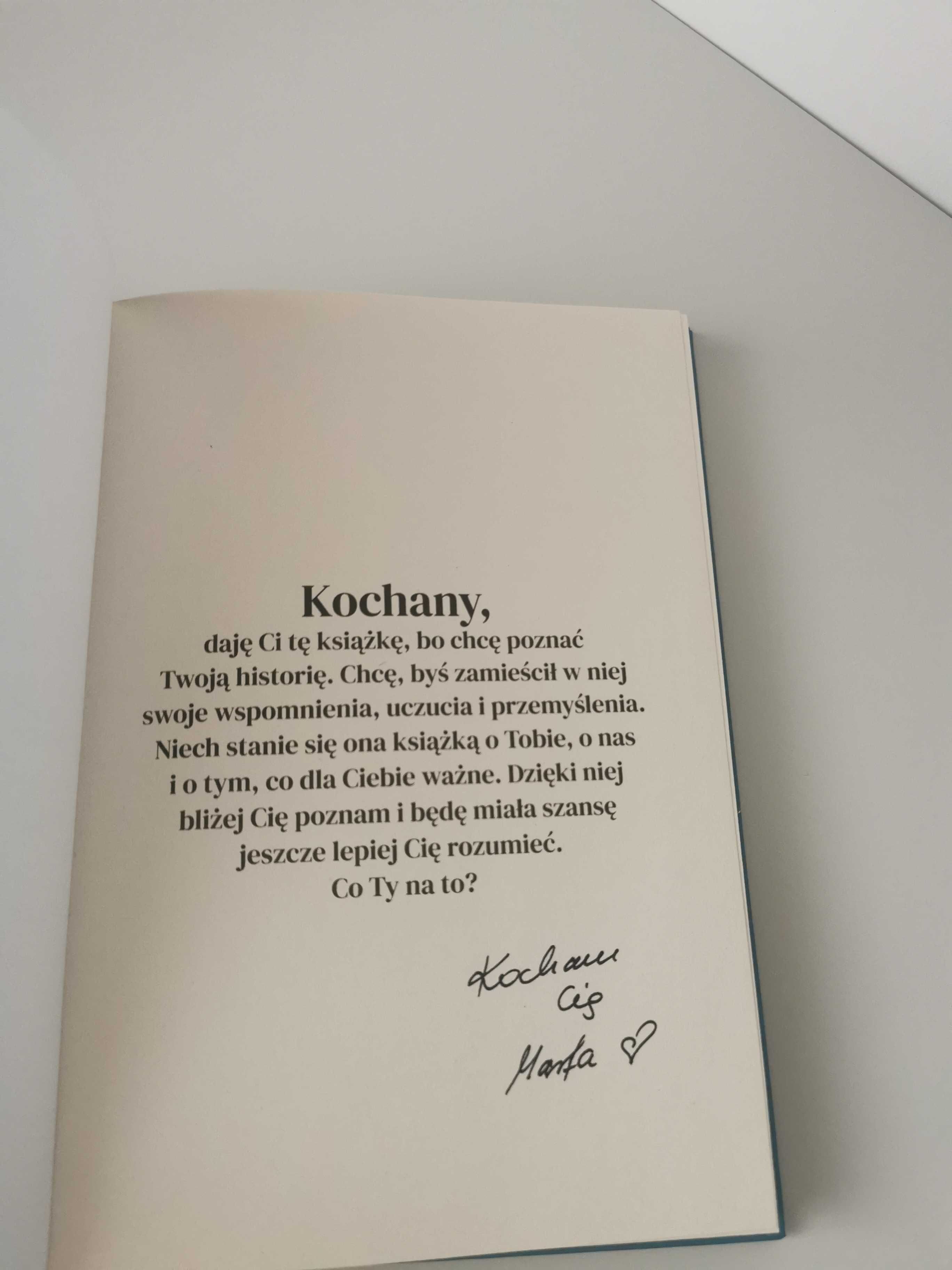 Dla niego, książka do wypełnienia