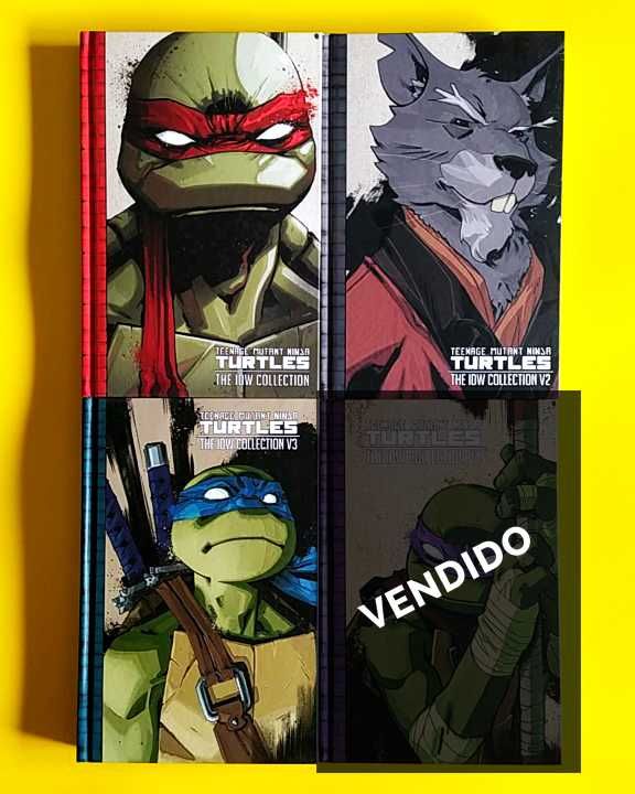 Livros Teenage Mutant Ninja Turtles IDW Collection