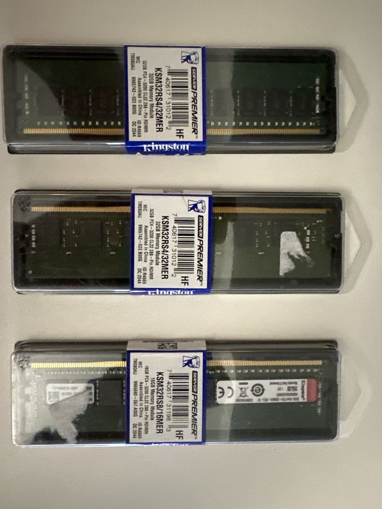 DDR4 3200 mhz ECC Kingston Server Premier 16GB