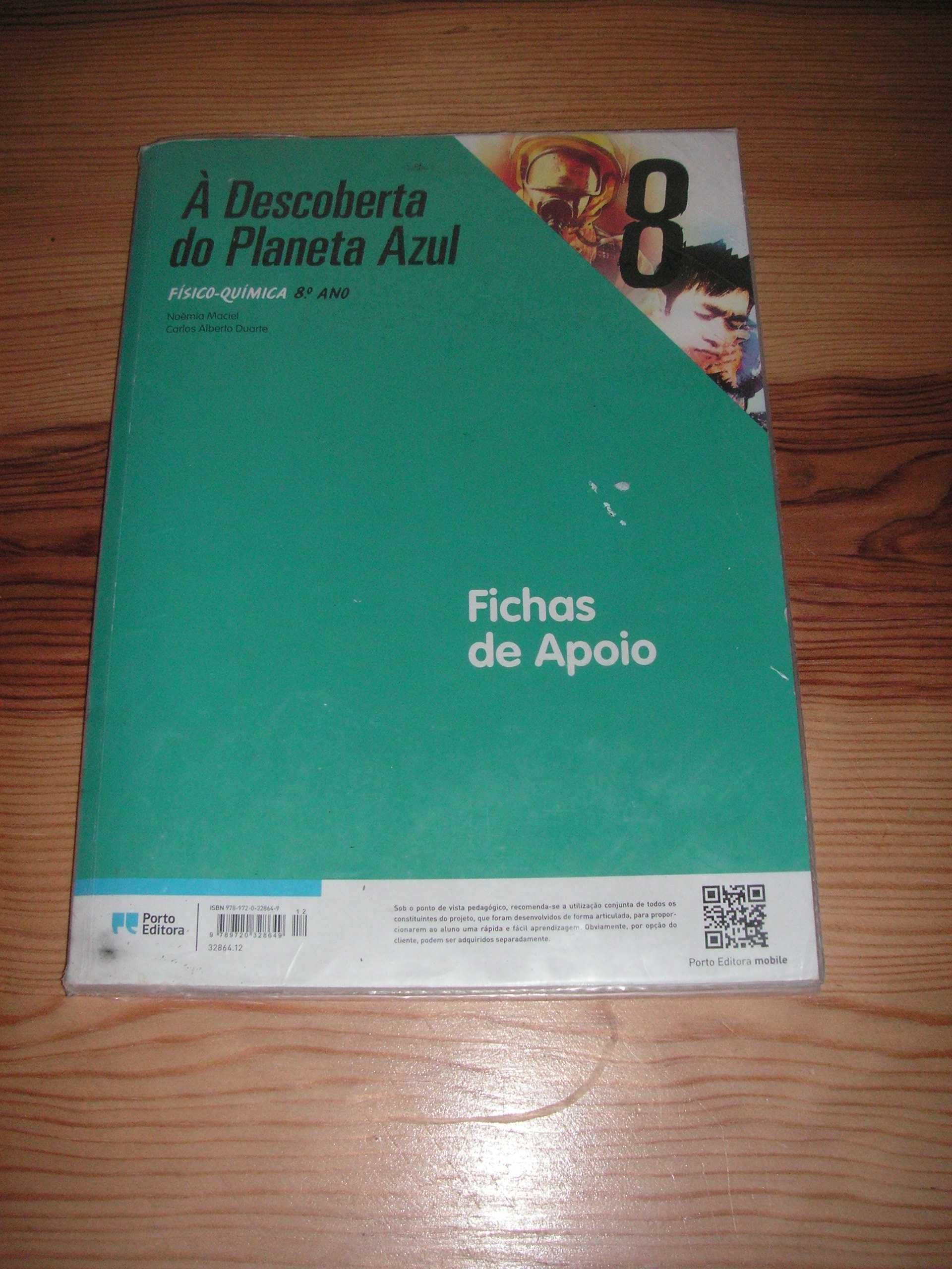 Manual Físico-Química 8º Ano, Caderno Atividades À Descob Planeta Azul