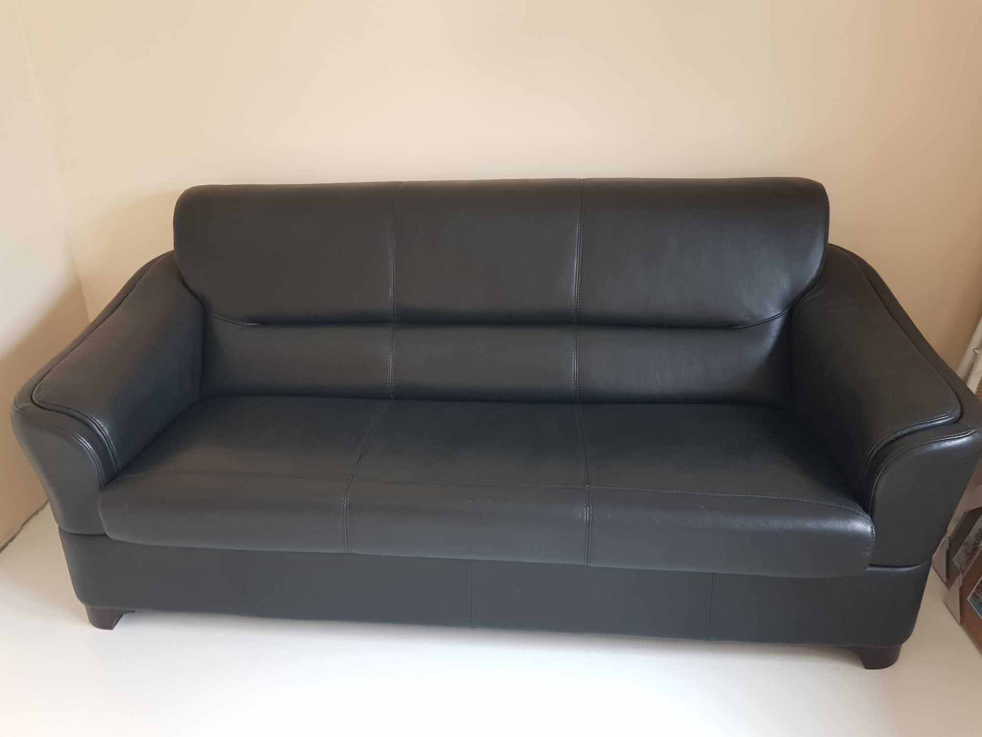 Kler sofa skórzana rozkładana do spania