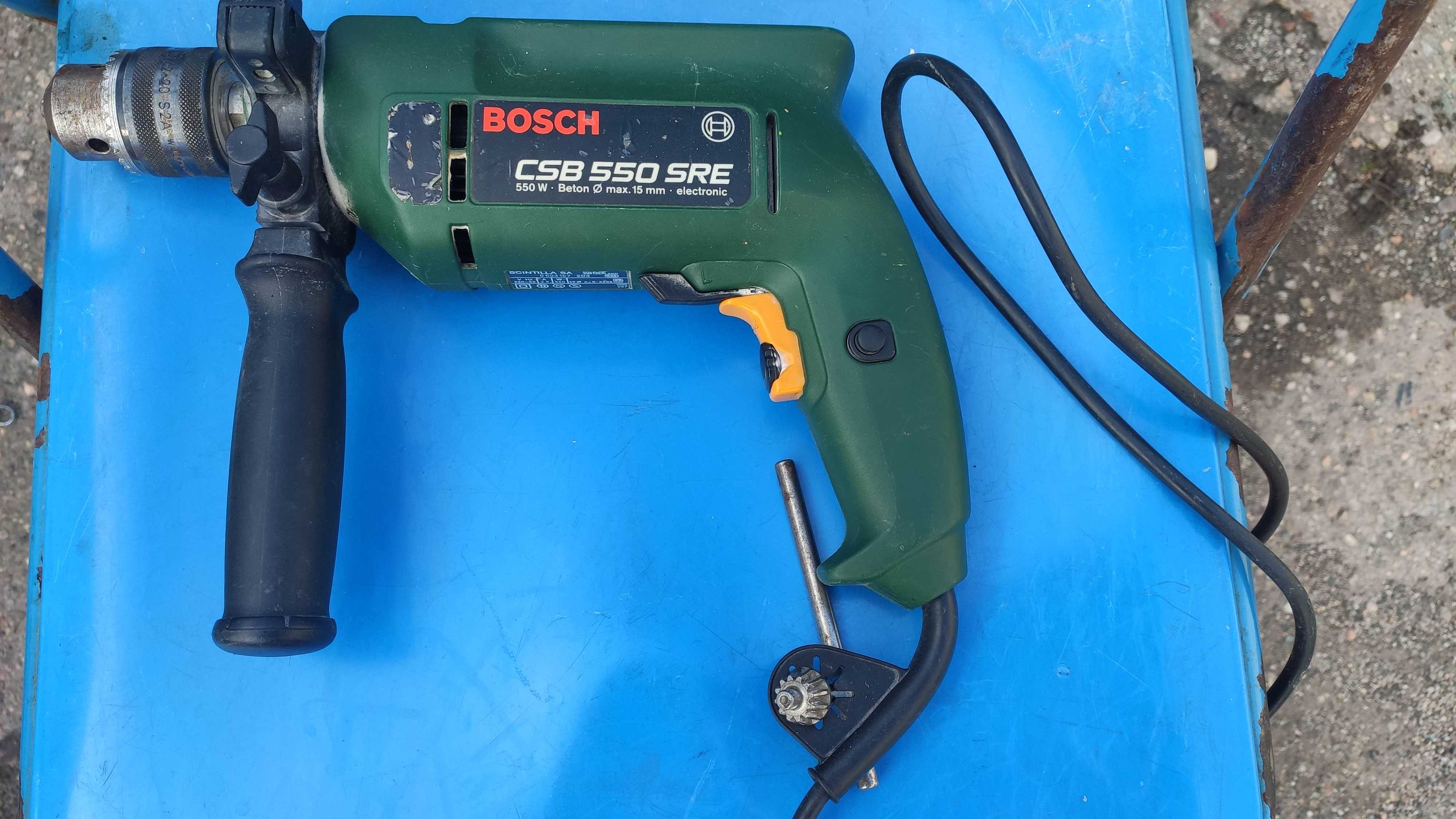 wiertarka BOSCH z udarem / super /