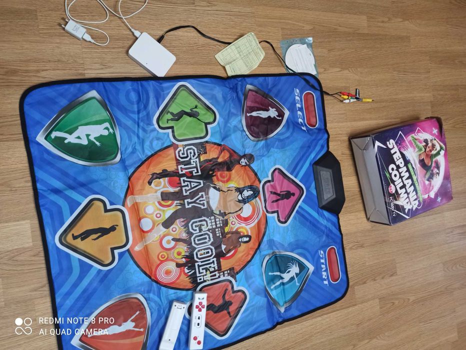 Танцевальный музыкальный детский коврик Stay Cool подключение USB+ТВ