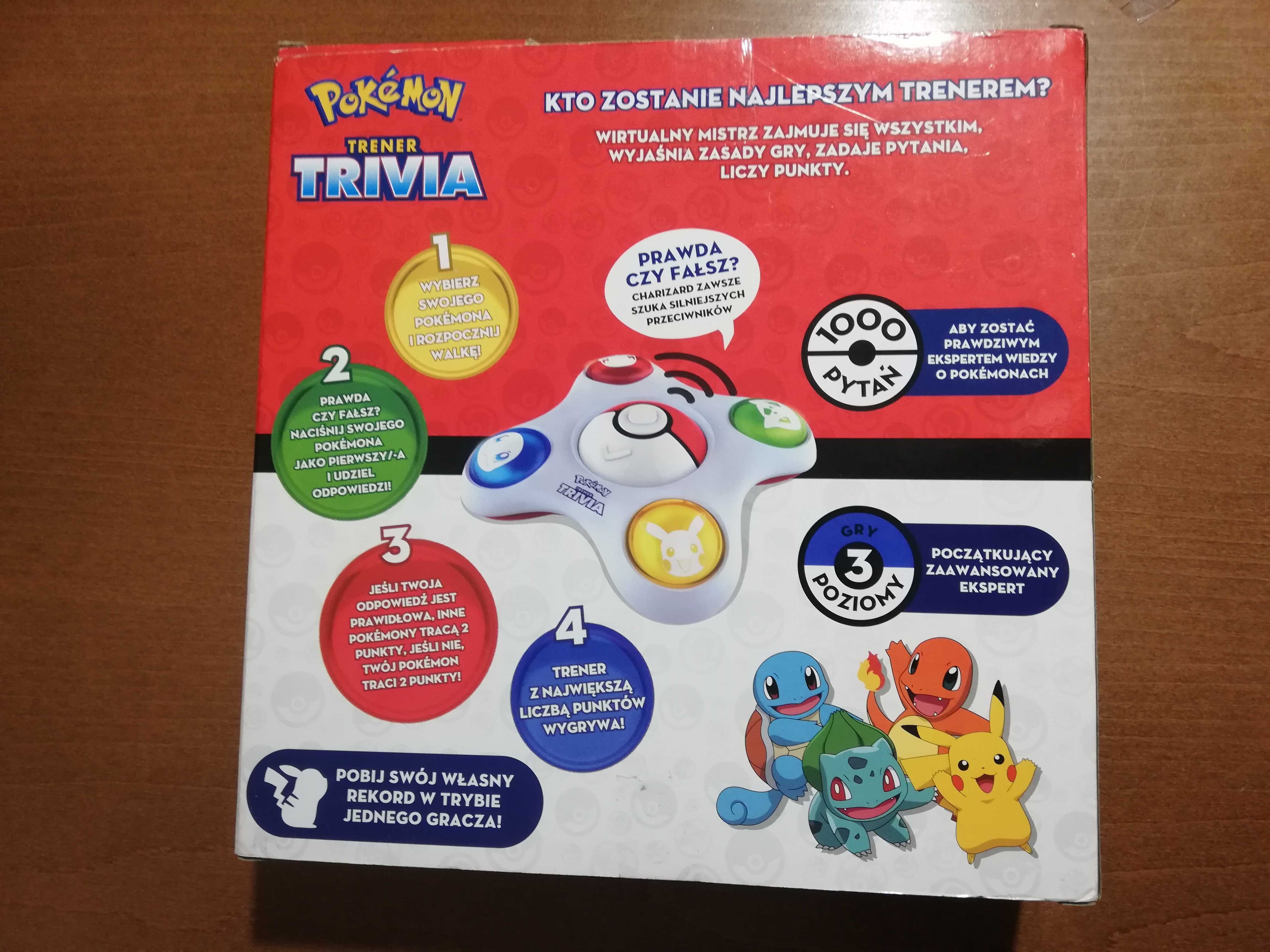 Gra trener Pokemon Trivia