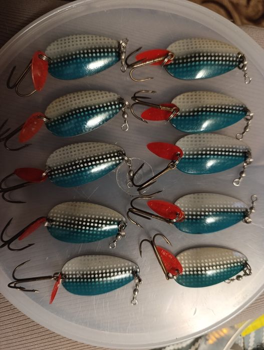 Wahadłówka wędkarstwo błystka unikat zsrr