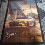 Illegal Night BMW M4 Budda - plakat
