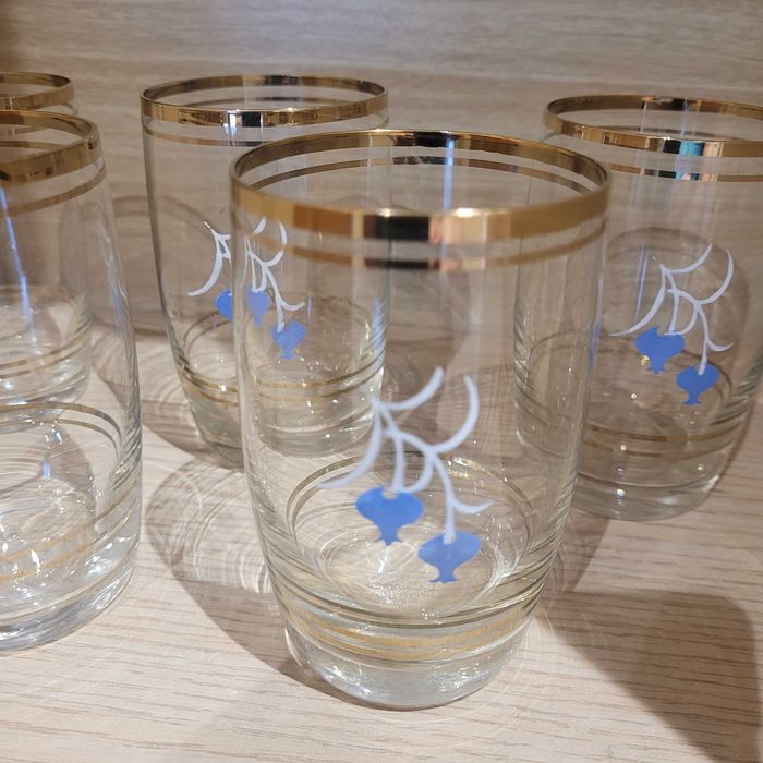 Szklanki , literatki PRL