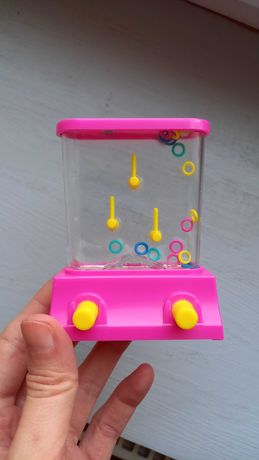 Mała Gra Wodna w kolorze różowym, gra zręcznościowa, sensoryczna