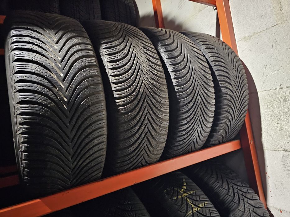 Opony Zimowe R17 205/50-7mm-Michelin-Montaż