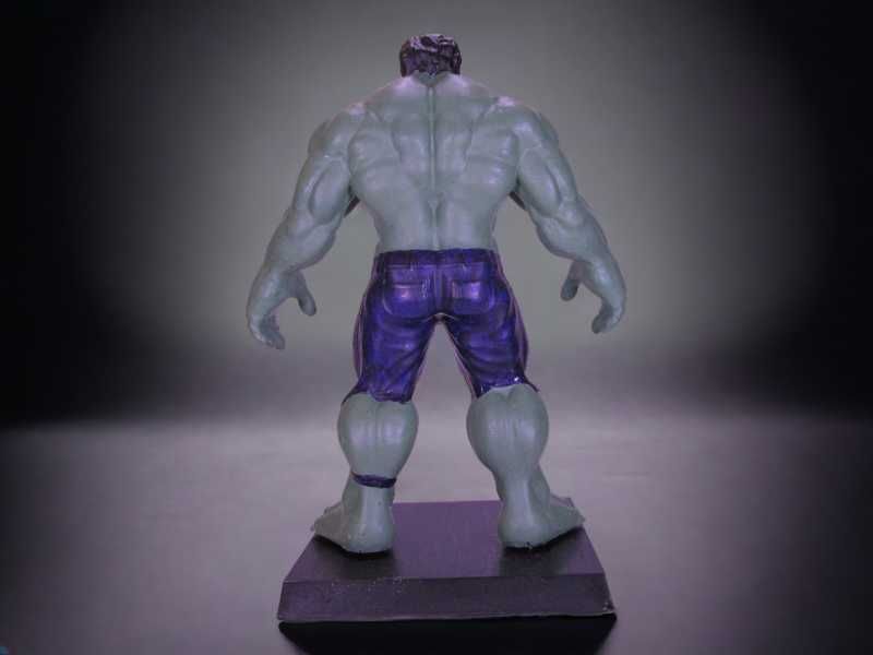 Figura inspirada em The Hulk da Marvel