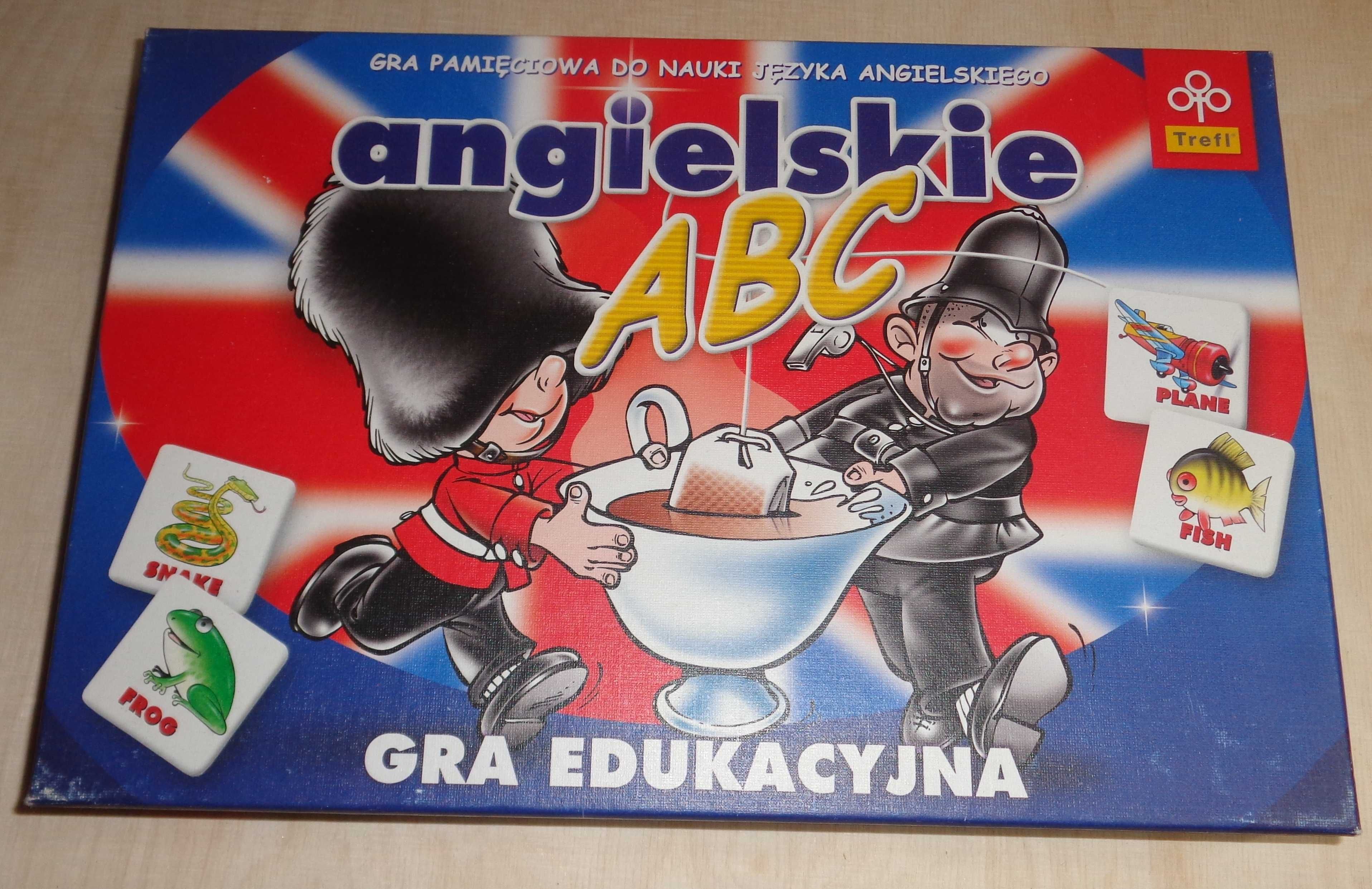 Angielskie ABC Trefl + Domino Alfabet