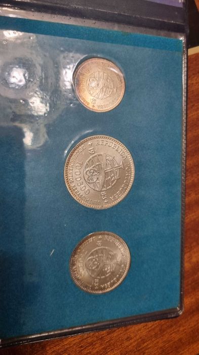 Moedas em Prata de Coleção