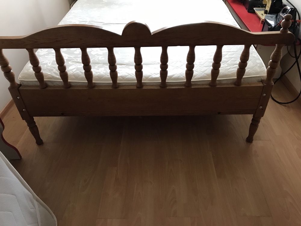 Дубове ліжко (200Х160)
