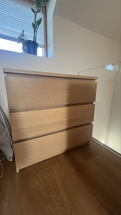Komoda Malm Ikea 3 szuflady