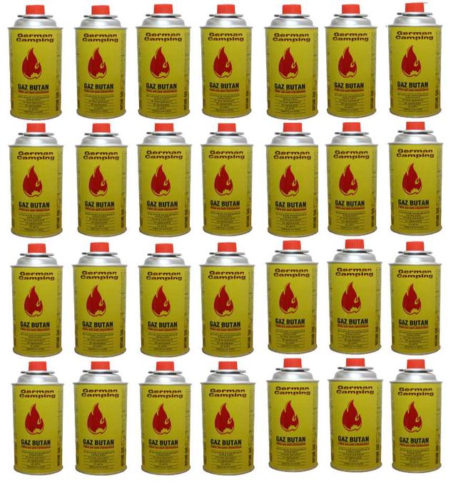 GAZ KARTUSZ gazowy nabój 28 sztuk gazy kartusze German Camping