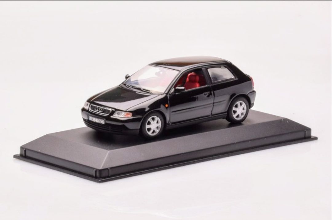 Audi A3 8L Black Minichamps® skala 1:43