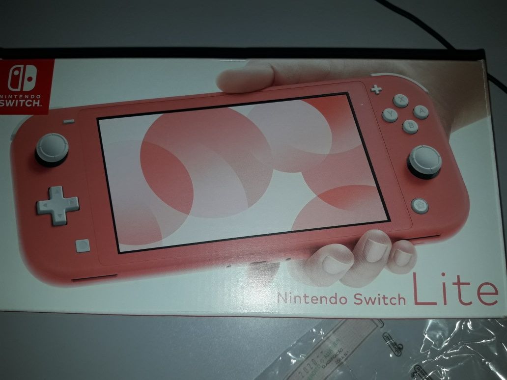 Nintendo Switch cor de Rosa