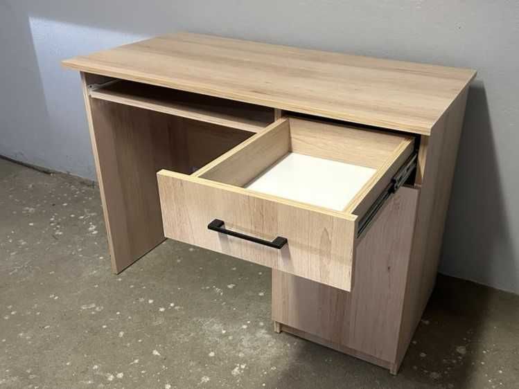 NOWE Solidne i Nowoczesne Biurko Buk Cichy Domyk