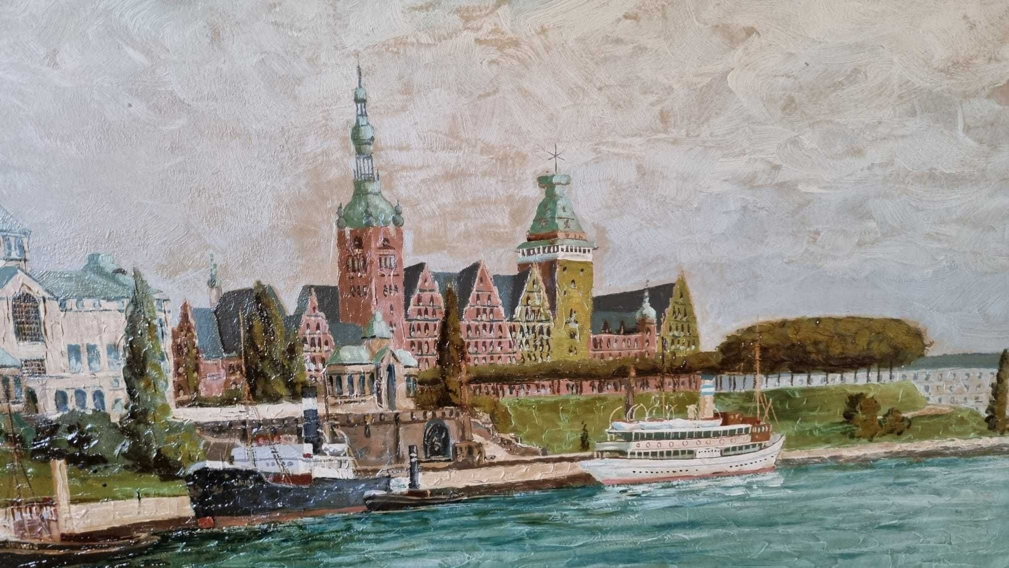 Szczecin, widok na Wały Chrobrego, Wilhelm Hoffmann 1962  r.
