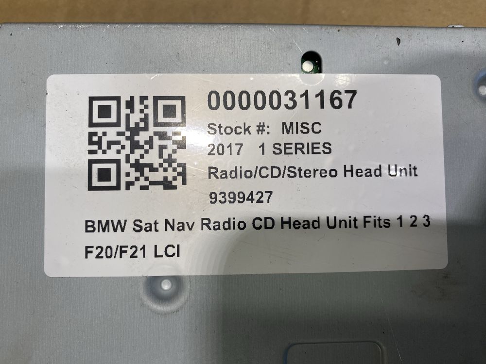 BMW f20 f30 F31 jednostka nawigacji ENTRY NAV DAB Magneti lift lci