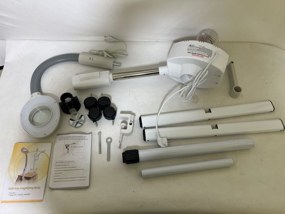 Parowiec do Twarzy 2 w 1 LED 5X Lampa