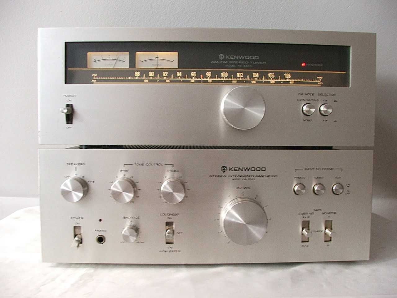 Wzmacniacz Kenwood Ka 3500 ,tuner Kt 5500