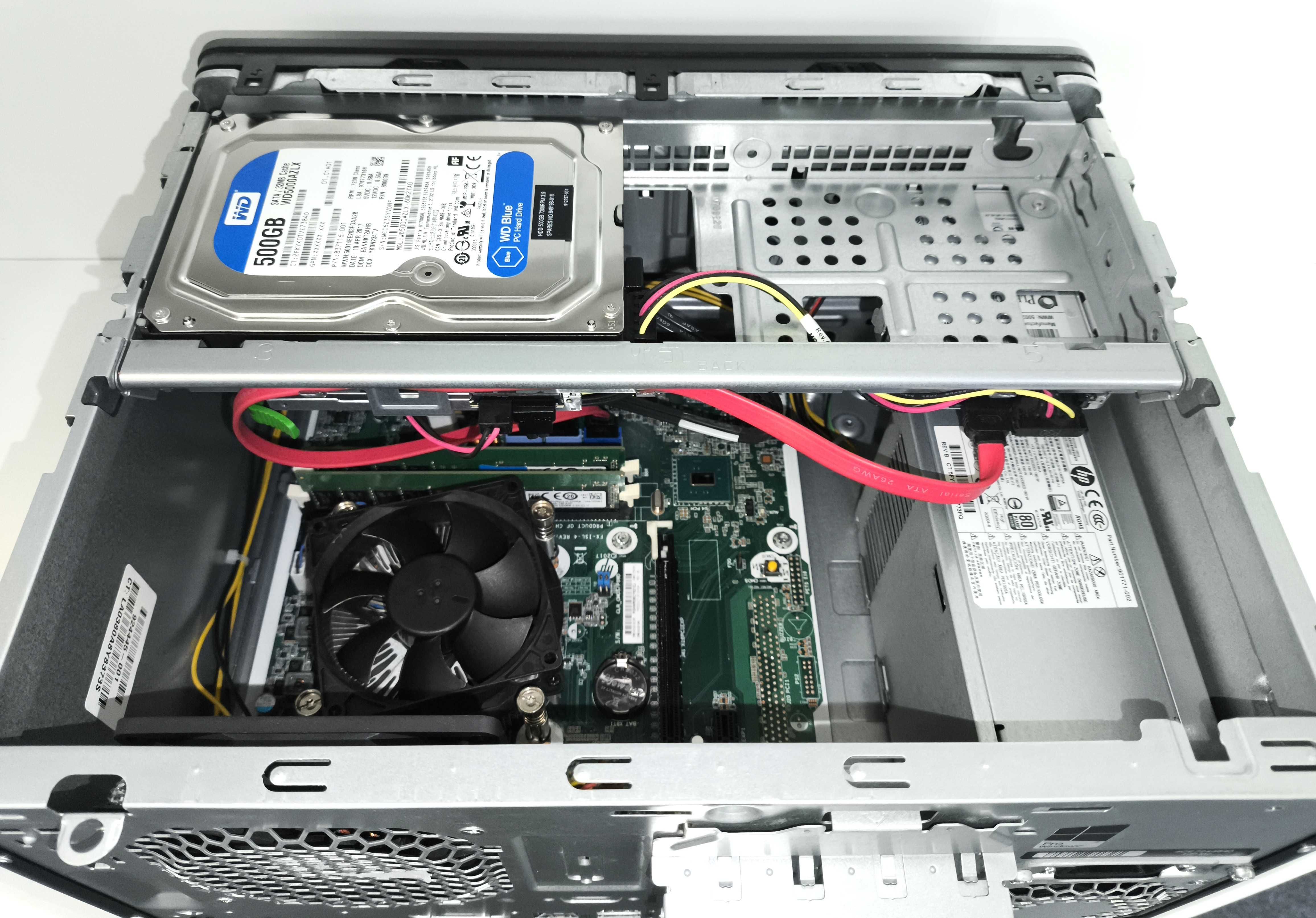 Komputer HP 290 G1 TOWER Core i3 7 gen. 8GB 128GB + 500GB Windows 11