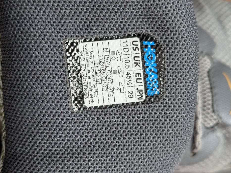 Кросівки - черевики Hoka trail code gore tex adidas nike asics salomon