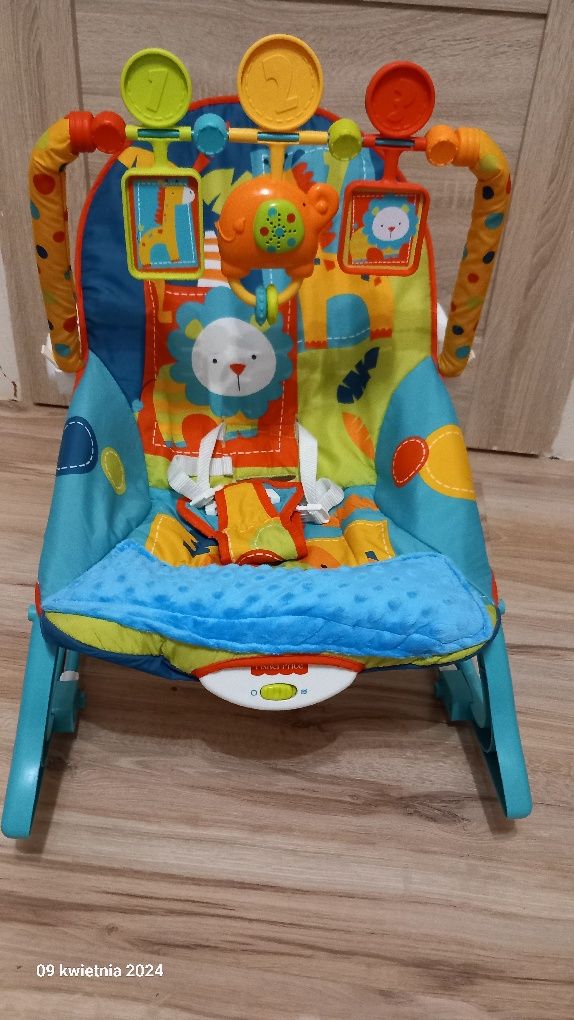 Leżaczek bujaczek Fisher Price