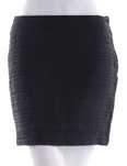 H&M czarna mini spódniczka żakard r. 38