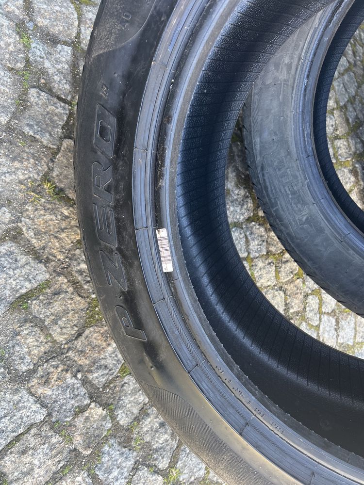 Opony pirelli pzero  255/45/19 lato  2019